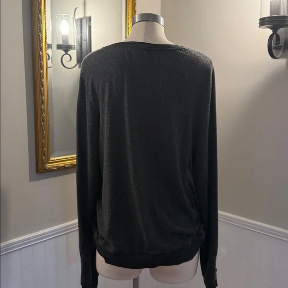 Wildfox Charcoal “Candy is dandy but liquor is quicker” sweatshirt. Large. - Picture 6 of 9